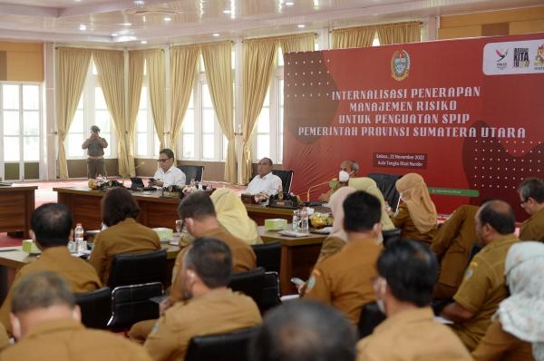 Berhasil Menaikkan Level SPIP Sumut, Kepala Perwakilan BPKP Sumut Puji Komitmen Edy Rahmayadi