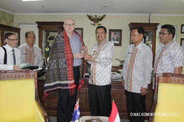 Plt. Gubsu Terima Kunjungan Dubes Australia  