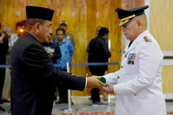 Gubernur Edy Kembali Lantik Asren Nasution Jadi Pj Bupati Pakpak Bharat