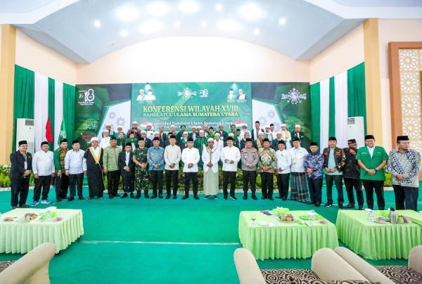  Hadiri Konferwil XVII NU Sumut, Ijeck Harap Ulama Terus Dampingi Umara di Sumut