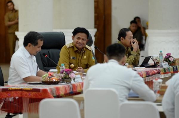 Entry Meeting BPK dan Pemprov Sumut, Pj Gubernur Sumut Berharap Raih WTP Lagi