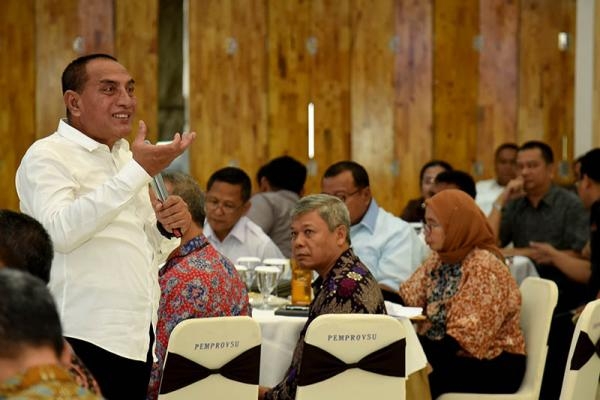  Ketua TP PKK Sumut dampingi Tim Penilai Verifikasi PKK Sumut  dalam Rangka Hari Kesatuan Gerak (HKG) PKK ke 47 Tahun 2019 