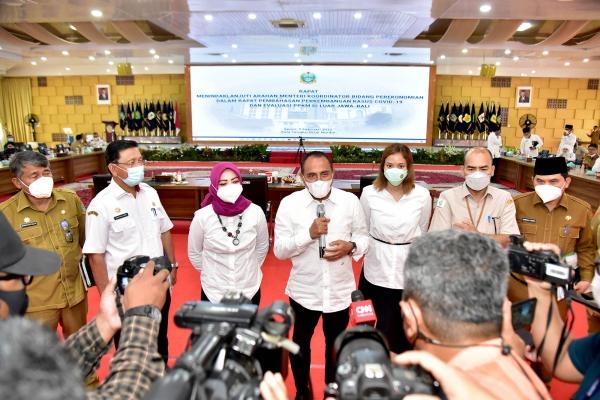 Antisipasi Lonjakan Kasus Omicron Gubernur Edy Rahmayadi Instruksikan Sistem Pembelajaran Campuran