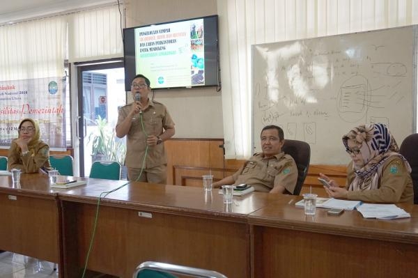 Dinas Lingkungan Hidup Sosialisasi Pengelolaan Sampah Perkantoran