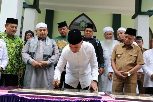 Masjid Istiqomah Al-Musannif ke-31 di Air Joman Diresmikan *Semakin Banyak Warga Terpanggil ke Masjid