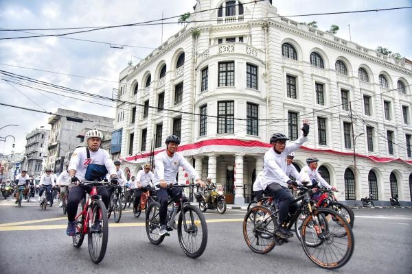  Lepas Gowes Go Sehat Bank Sumut, Edy Rahmayadi Ingatkan Masyarakat Tetap Menjaga Kesehatan