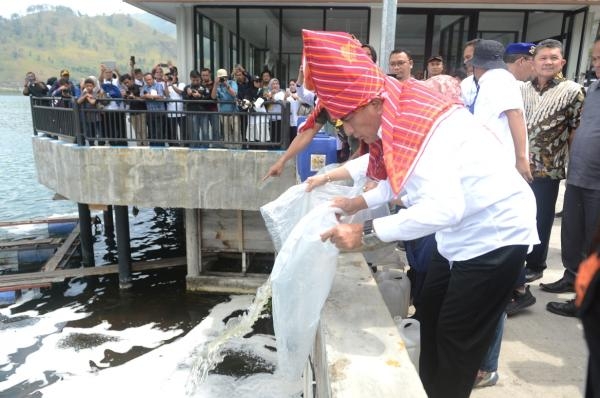 Peringati Hari Lingkungan Hidup Sedunia, Edy Rahmayadi Tanam Pohon Hingga Tuang Eco-Enzyem 3 Ton ke Danau Toba