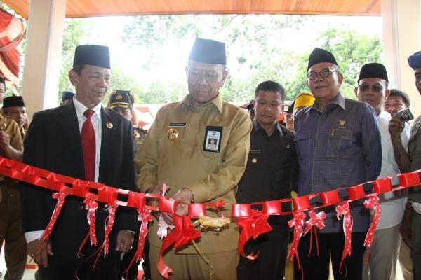 Pj Gubsu Resmikan Kecamatan Angkola Muara Tais  Tapsel  