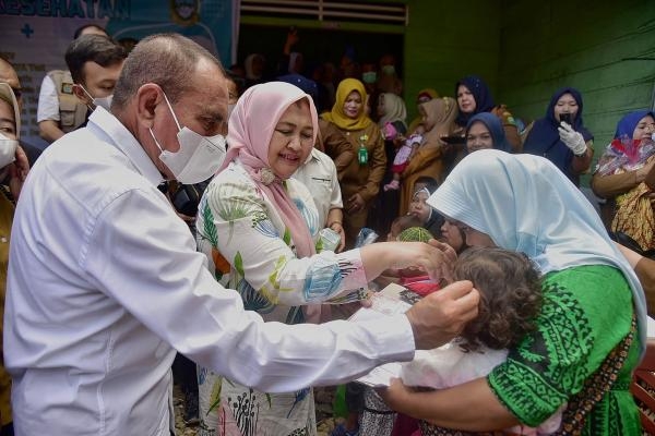 Kunjungan Kerja ke Bangkelang, Edy Rahmayadi Minta Setop Semua Tambang Ilegal