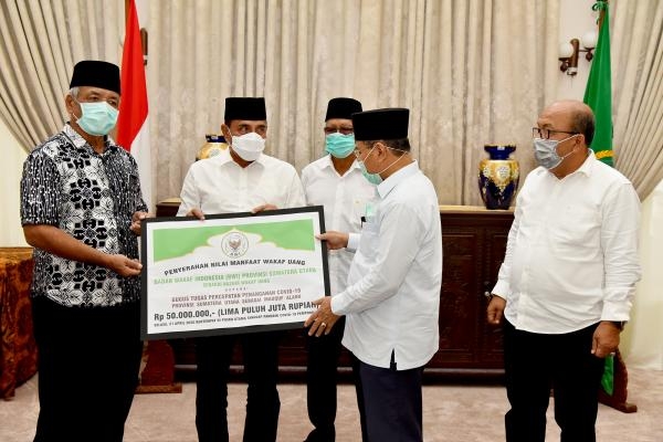 Lepas Pawai Takbiran Idulfitri 1440 H, Gubernur Sumut Imbau Pawai Tertib dan Aman