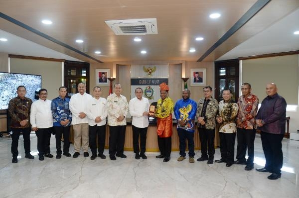  Ingin Belajar dari Sumut, Pj Gubernur Papua Pegunungan Temui Edy Rahmayadi