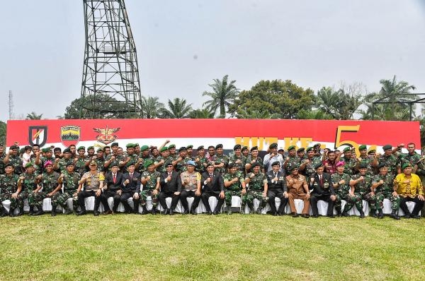 Hadiri HUT ke-54 Yonif Raider 100/PS, Gubernur Berpesan Tetap Kompak dan Bersama-sama Membangun Sumut