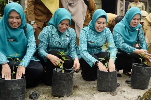  Tinjau Kegiatan Posyandu di Sergai, Pj Ketua TP PKK Sumut Ajak Masyarakat Manfaatkan Layanan Kesehatan Gratis Ini