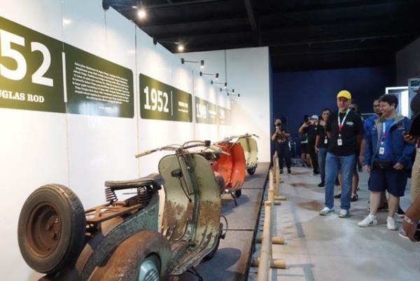 Dukung Sport Tourism, Musa Rajekshah Resmikan Museum Vespa VWD 2022 Bali