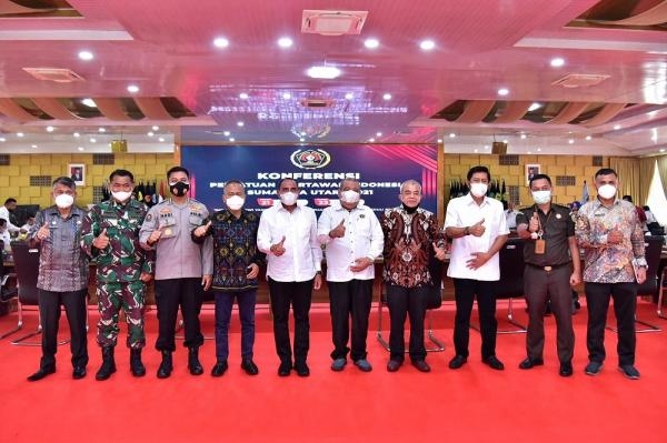 Konferensi PWI Sumut 2021, Edy Rahmayadi Harapkan Ketua Dipilih Secara Objektif dan Tanpa Intervensi