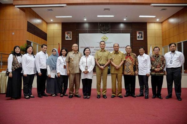 Wagub Sumut Serahkan LKPD Tahun 2018 kepada BPK Perwakilan Sumut, Pemprov Sumut Diharapkan Kembali Raih Opini WTP