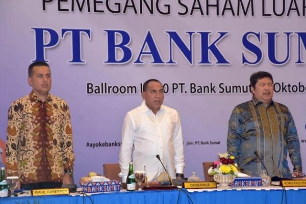 Gubsu: RUPS-LB Bank Sumut Tolak Pengunduran Diri Edie Rizliyanto