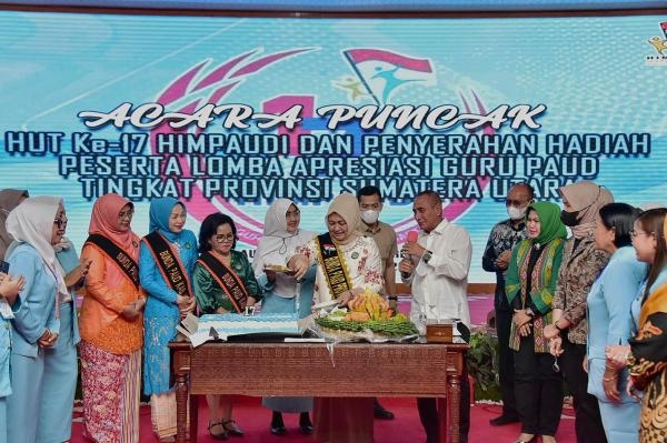  HUT ke-17 HIMPAUDI, Edy Rahmayadi Harapkan Guru PAUD Jadi Teladan