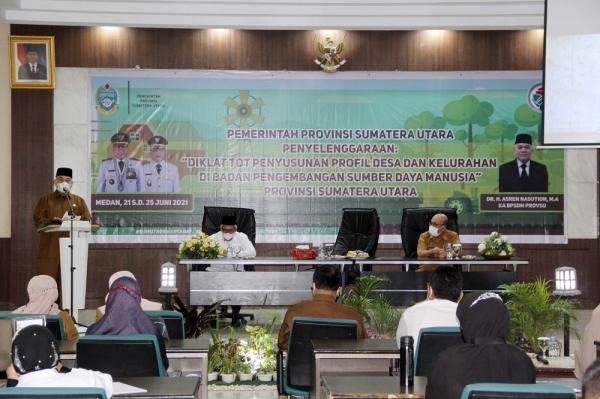 BPSDM Sumut Gelar TOT untuk Widyaiswara, Siapkan Modul Penyusunan Profil Desa dan Kelurahan di 2022