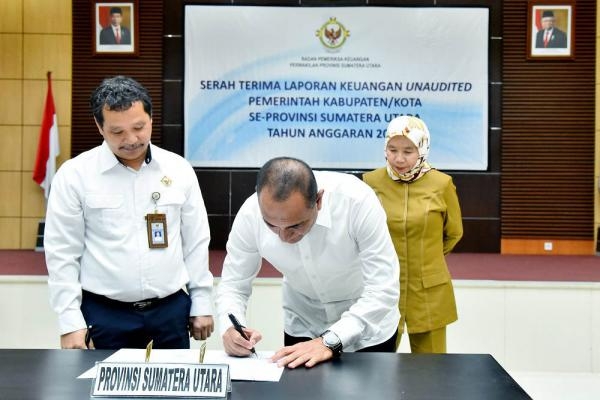 Penyerahan LKPD Pemprov Sumut Diharapkan Bisa Lebih Cepat