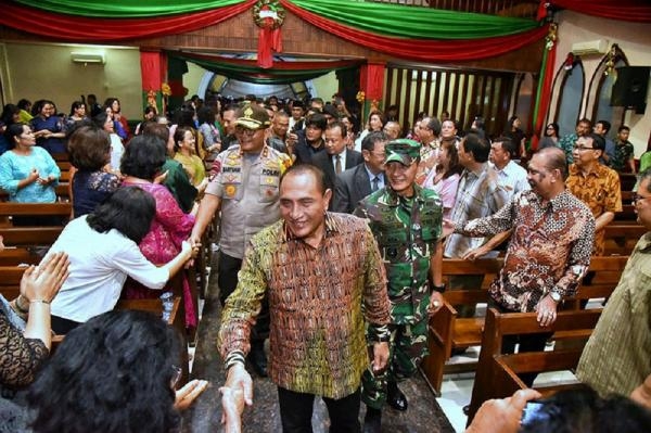 Pastikan Malam Tahun Baru Kondusif, Gubernur Ajak Forkopimda Pantau Rumah Ibadah dan Pos Pengamanan