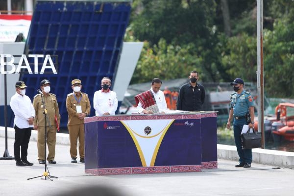 Tujuh Pelabuhan dan Empat Kapal Motor Diresmikan Jokowi, Edy Rahmayadi Sebut Sangat Membantu Masyarakat Kawasan Danau Toba