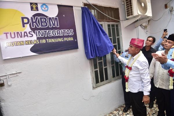 Edy Rahmayadi Resmikan Pesantren Tahfiz Rutan Tanjung Pura *Warga Binaan Semangat Ikuti Program Menghafal Alquran