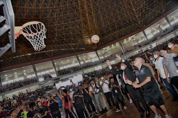 5.500 Peserta Pelatihan Junior NBA Raih Rekor MURI, Edy Rahmayadi Optimis Sumut akan Miliki Atlet Basket Handal