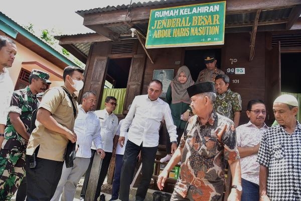  Edy Rahmayadi KunjungiTempat Lahir Jendral AH Nasution