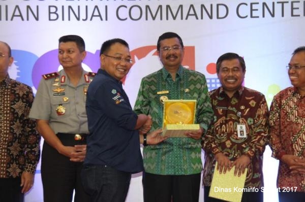 Resmikan Lima Aplikasi Binjai Smart City, Gubsu Minta Daerah Lain Susul Binjai