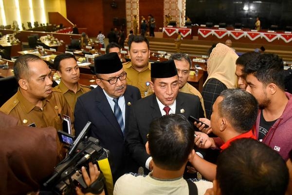 RP-APBD Sumut 2019 Diserahkan kepada Mendagri