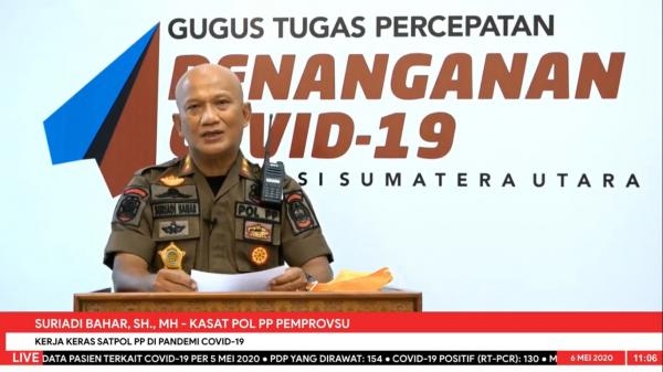 Satpol PP Kerja Pagi Hingga Malam Putus Rantai Covid-19