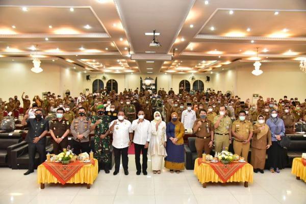 Kunker ke Langkat dan Binjai Edy Rahmayadi Soroti Serapan Anggaran Daerah