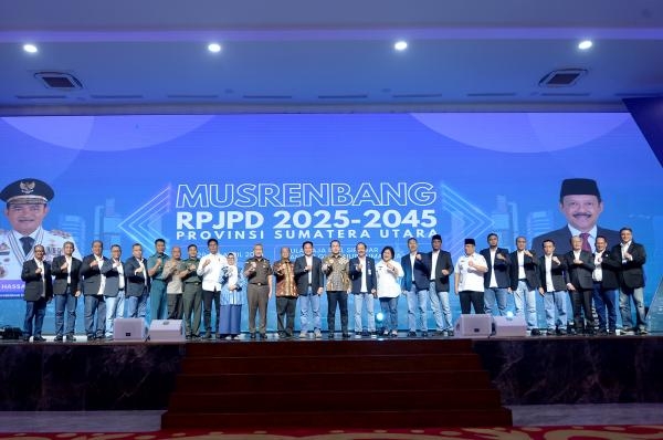  Buka Musrenbang RPJPD, *Pj Gubernur Sumut Beberkan Visi Misi Pembangunan 2025-2045*