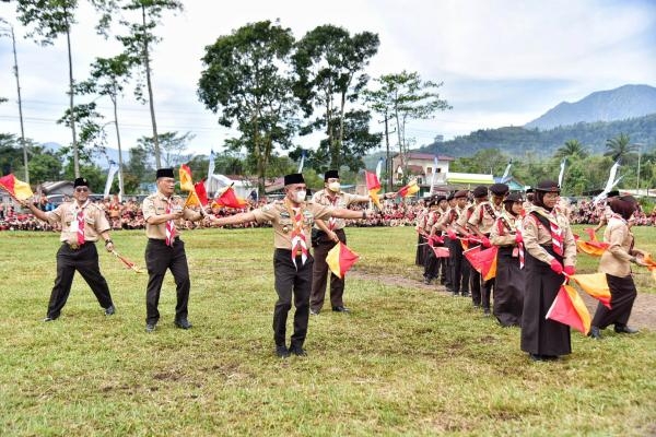  Di Hadapan Ribuan Pramuka, Edy Rahmayadi Sebut Pramuka Yang Buat Dirinya Jadi Gubernur