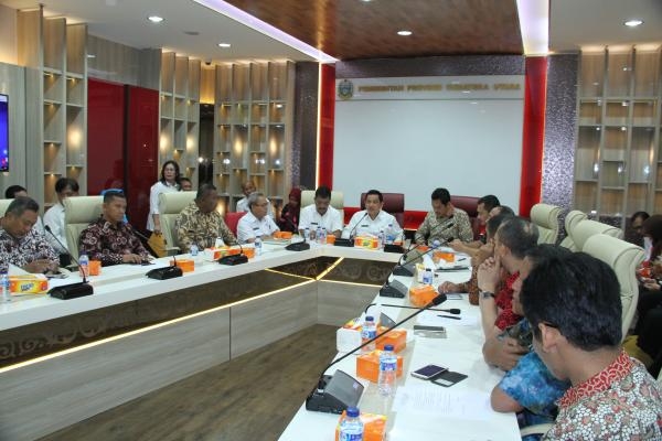 KOMISI A DPRD DAERAH ISTIMEWA YOGYAKARTA KUNJUNGI  COMMAND CENTER SUMUT SMART PROVINCE