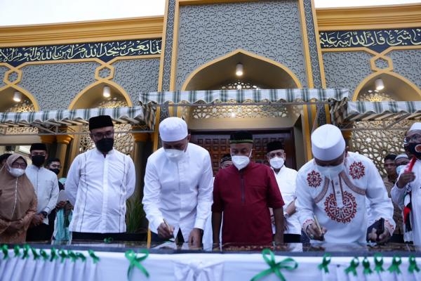 Resmikan Masjid Ash-Sholihin, Wagub Sumut : Ramaikan Masjid dengan Kegiatan Keagamaan