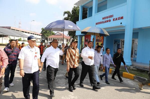 Tinjau Persiapan Sumut Fair 2020, Musa Rajekshah Harapkan Jadi Ajang Promosi UMKM