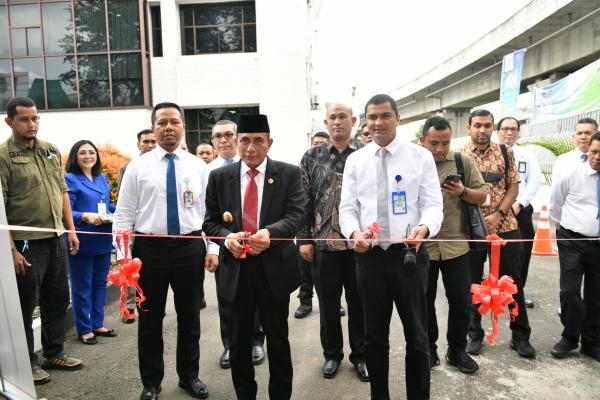 Pembayaran Rekening Air Lebih Mudah dan Cepat, Edy Rahmayadi Resmikan Layanan Drive Thru Perumda Tirtanadi