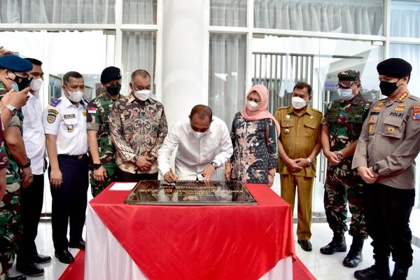 Gubernur Edy Rahmayadi Resmikan Gedung VIP Bandara Internasional Kualanamu