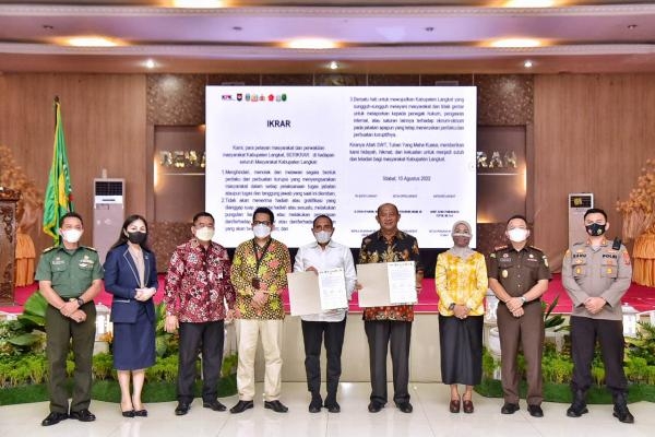 Rakor Pencegahan Korupsi, Edy Rahmayadi Tak Ingin Langkat Jatuh Kembali di Lubang yang Sama