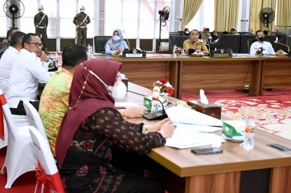 Sukseskan Pilkada Serentak 2024, Edy Rahmayadi Minta Semua Pihak Terkait Pastikan Kesiapan Anggaran dan Data Pemilih