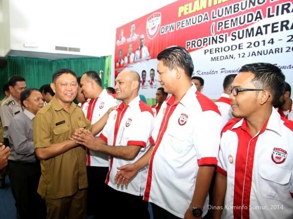 Kadis Kominfo Provsu Hadiri Pelantikan DPW Pemuda LIRA