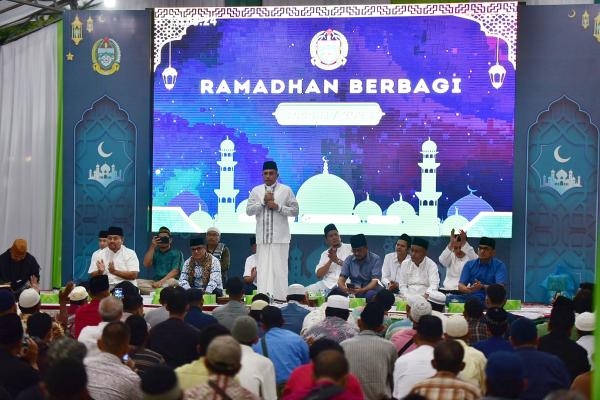  Buka Puasa Bersama Keluarga Besar AURI, Gubernur Edy Rahmayadi Lepas Rindu Masa Kecilnya