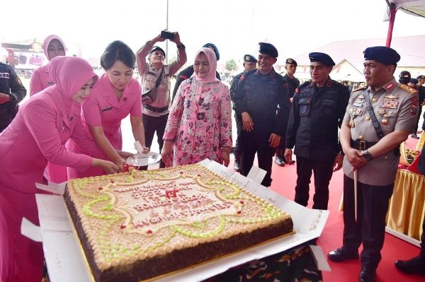  HUT ke-77 Korps Brimob, Edy Rahmayadi Ingatkan Brimob Harus Mengorbankan Jiwa dan Raga untuk Negara