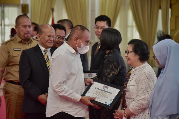  Edy Rahmayadi Ajak PT Swasta Bangun Desa Menata Kota