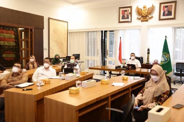 Pertemuan Virtual Bersama Menko Marves, Wagub Musa Rajekshah Sebut Program Bangga Buatan Indonesia Perlu Terus Digaungkan