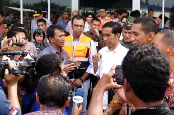 Presiden Resmikan Pembangunan 7 Proyek Strategis di Sumut