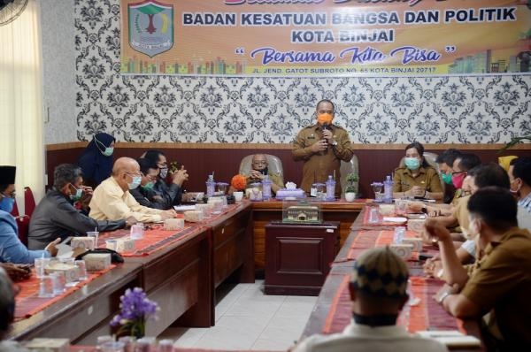 Putus Mata Rantai Penyebaran Covid-19, Kesbangpol Sumut Gandeng Tokoh Agama