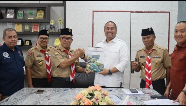 NPHD Kwarda Pramuka Diteken, Pj Gubernur Sumut Minta Tingkatkan Program